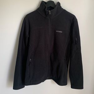 Black Large Columbia Fleece Sweater